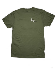 LOCKANDCRAWL Overland Military Green Unisex T-Shirt