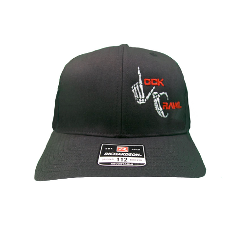 LOCKANDCRAWL Unisex Black Richardson Trucker Hats