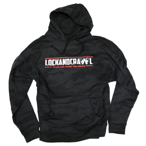 LOCKANDCRAWL Unisex Camo Hoodie